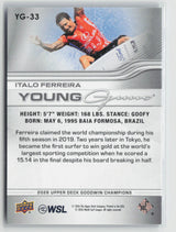 Italo Ferreira 2026 Upper Deck Goodwin Champions Young Guns #YG-33