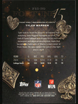 Tyler Warren 2025 Topps Chrome Fortune 15 #F15-30