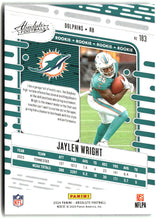 Jaylen Wright 2024 Panini Absolute Retail #183