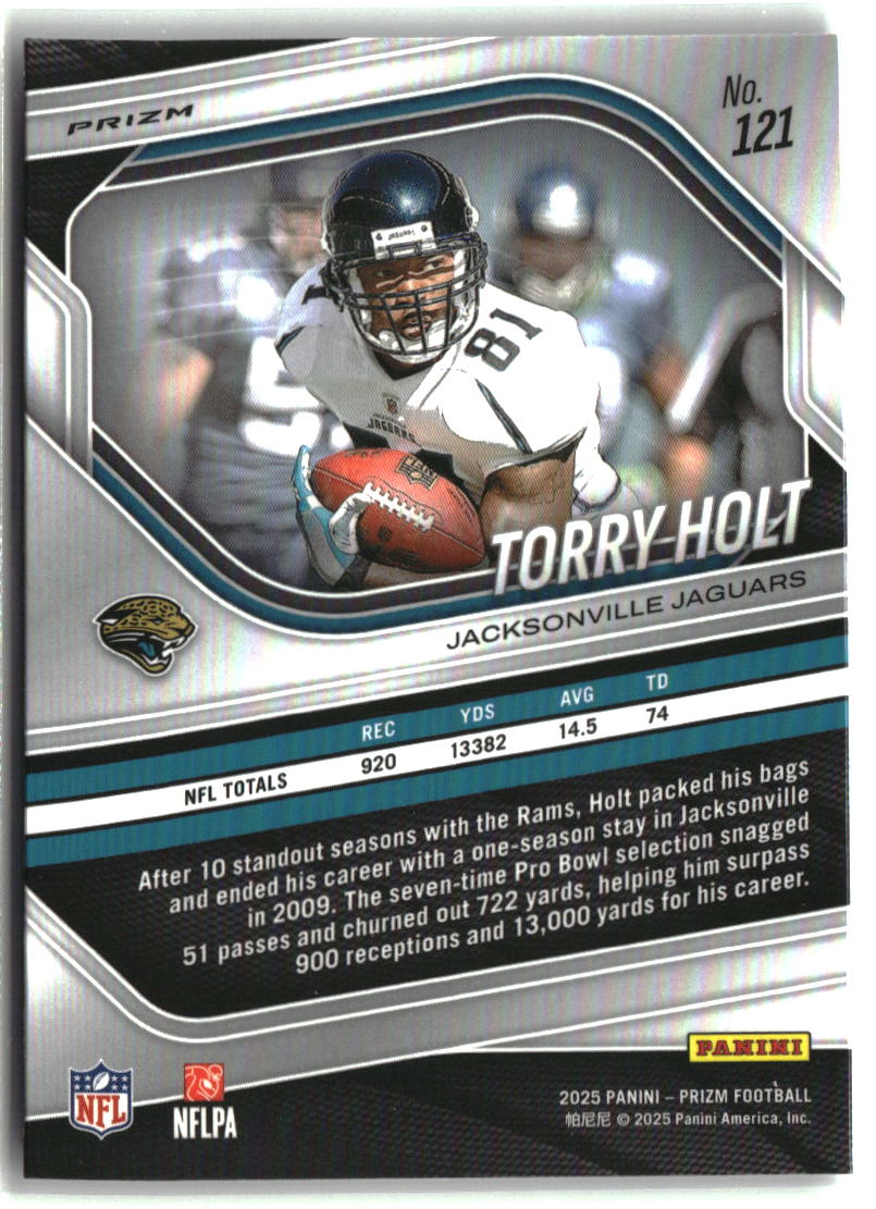 Torry Holt 2025 Panini Prizm Lazer #121