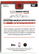 Collin Murray-Boyles 2025-26 Topps #209