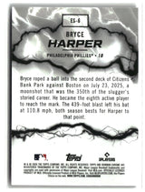 Bryce Harper 2026 Bowman Electric Sluggers #ES-6