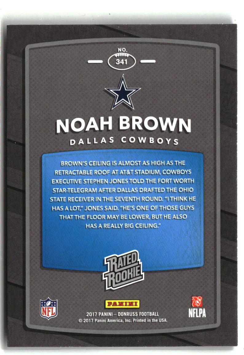 Noah Brown 2017 Donruss #341