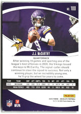 J.J. McCarthy 2025 Panini Absolute Blue #100