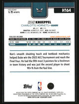 Kon Knueppel 2025-26 Topps Holiday #H164