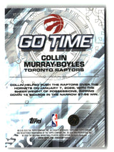 Collin Murray-Boyles 2025-26 Topps Chrome Update Go Time #GT-13