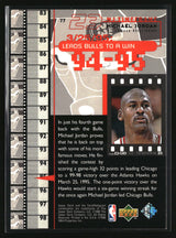 Michael Jordan 1998 Upper Deck Michael Jordan Living Legend #77