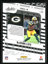 MarShawn Lloyd 2024 Panini Absolute Retail #171