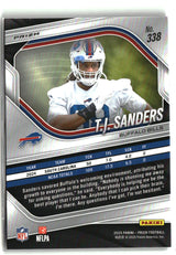 T.J. Sanders 2025 Panini Prizm White Disco #338