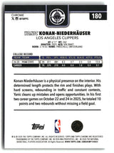 Yanic Konan-Niederhauser 2025-26 Topps Chrome Update #180