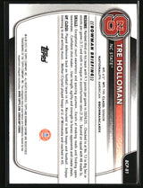Tre Holloman 2025-26 Bowman Chrome Prospects Reptilian Refractor #BCP-81