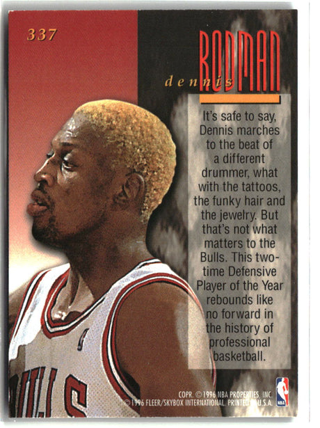 Dennis Rodman 1995-96 Ultra #337