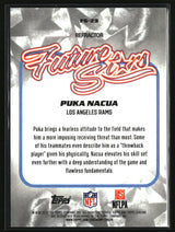 Puka Nacua 2025 Topps Chrome Future Stars Refractor #FS-23