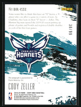 Cody Zeller 2019-20 Panini Court Kings Brush Strokes Ruby #BR-CZE #/99