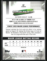 Samuel Basallo 2026 Finest Refractors #16