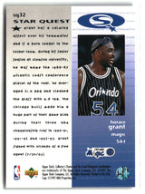 Horace Grant 1997-98 Collector's Choice StarQuest #SQ32