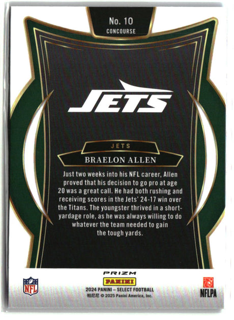 Braelon Allen 2024 Panini Select Cosmic Prizm #10