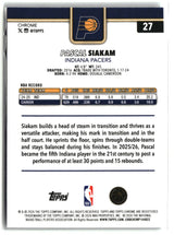 Pascal Siakam 2025-26 Topps Chrome Update Prism Refractor #27