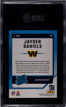 Load image into Gallery viewer, Jayden Daniels 2024 Donruss #389 SGC 10
