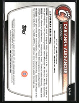 Darriana Alexander 2025-26 Bowman Chrome Prospects Reptilian Refractor #BCP-69