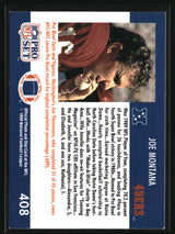 Joe Montana 1990 Pro Set #408