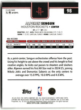 Alperen Sengun 2025-26 Topps Chrome Prism Refractor #98