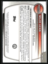 Milos Uzan 2025-26 Bowman Chrome Prospects Reptilian Refractor #BCP-40