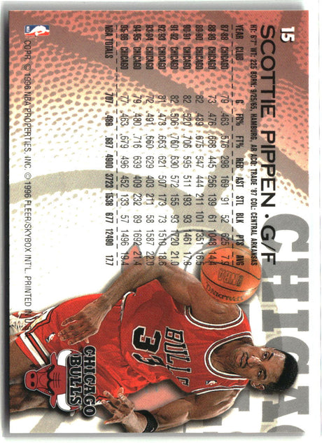Scottie Pippen 1996-97 Fleer #15