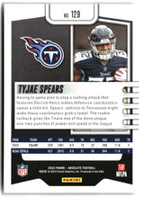 Tyjae Spears 2023 Panini Absolute Retail #129