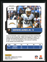 Derwin James Jr. 2022 Donruss Optic Holo #113