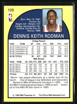 Dennis Rodman 1990-91 Hoops #109