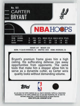 Carter Bryant 2025-26 Hoops Rainbow #181