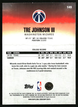 Tre Johnson III 2025-26 Topps Signature Class #149