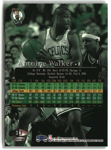 Antoine Walker 1998-99 Flair Showcase #8
