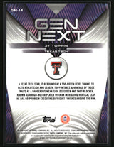 JT Toppin 2025-26 Bowman Gen Next #GN-14