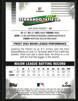 Fernando Tatis Jr 2026 Finest #27