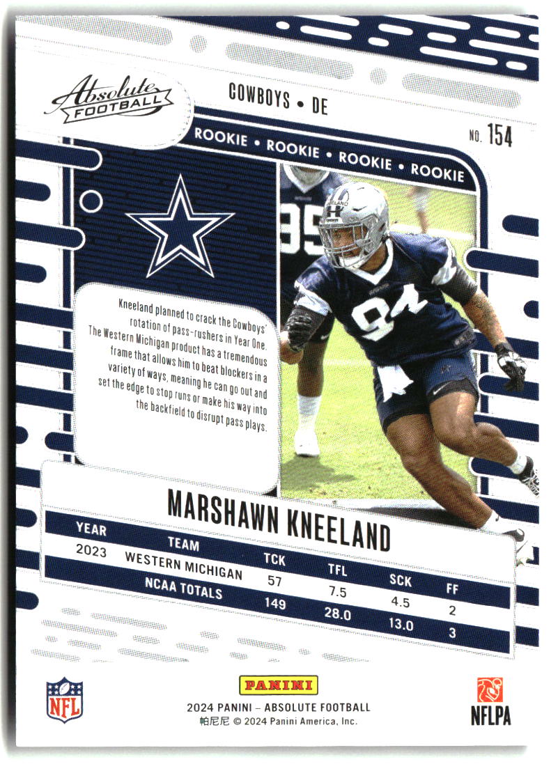 Marshawn Kneeland 2024 Panini Absolute Retail #154