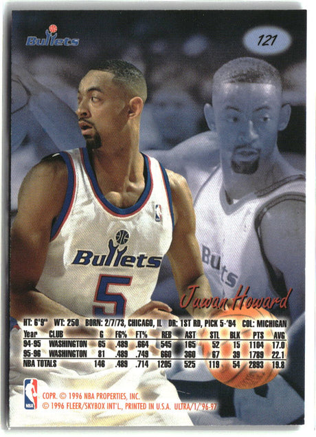 Juwan Howard 1996-97 Ultra #121
