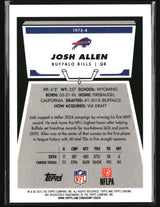 Josh Allen 2025 Topps Chrome 1975 Topps #1975-4