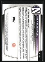 Nick Martinelli 2025-26 Bowman Chrome Prospects Reptilian Refractor #BCP-62