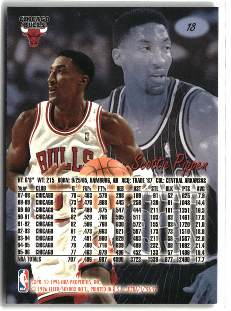 Scottie Pippen 1996-97 Ultra #18