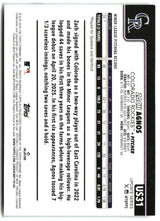 Zach Agnos 2025 Topps Update #US31