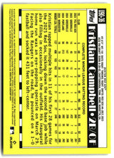 Kristian Campbell 2025 Topps Update 1990 Topps Baseball 35th Anniversary #U90-36