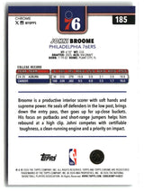 Johni Broome 2025-26 Topps Chrome Update #185