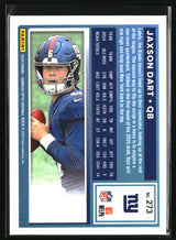 Jaxson Dart 2025 Donruss Optic #273