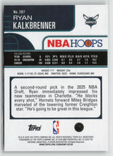 Ryan Kalkbrenner 2025-26 Hoops #207
