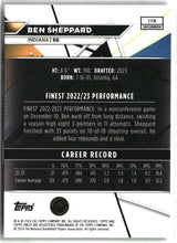 Ben Sheppard 2023-24 Finest Checkerboard Refractors #178