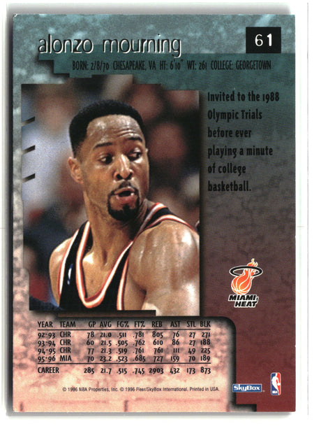 Alonzo Mourning 1996-97 SkyBox Premium #61