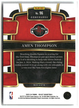 Amen Thompson 2023-24 Panini Select #96