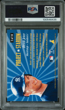 Load image into Gallery viewer, Derek Jeter 1996 Pinnacle Project Stardom #2 PSA 8
